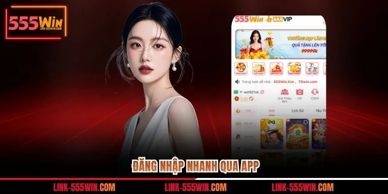 Đăng nhập nhanh qua app
